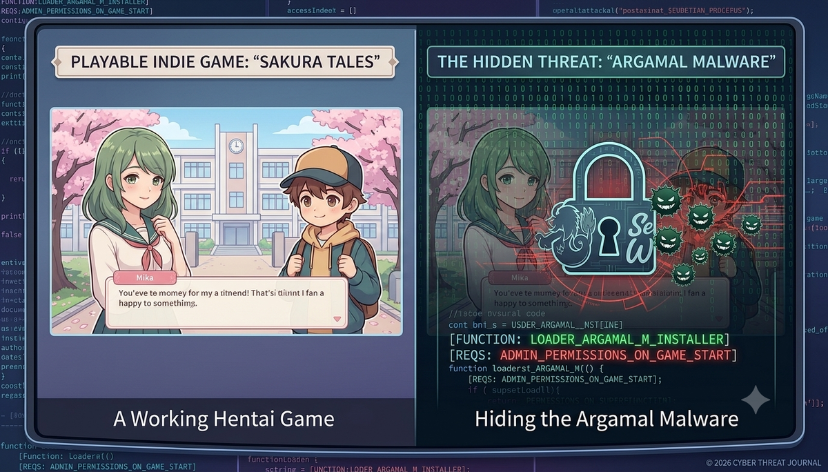 Kaspersky Uncovers Argamal Malware Hidden in Hentai Game Installers