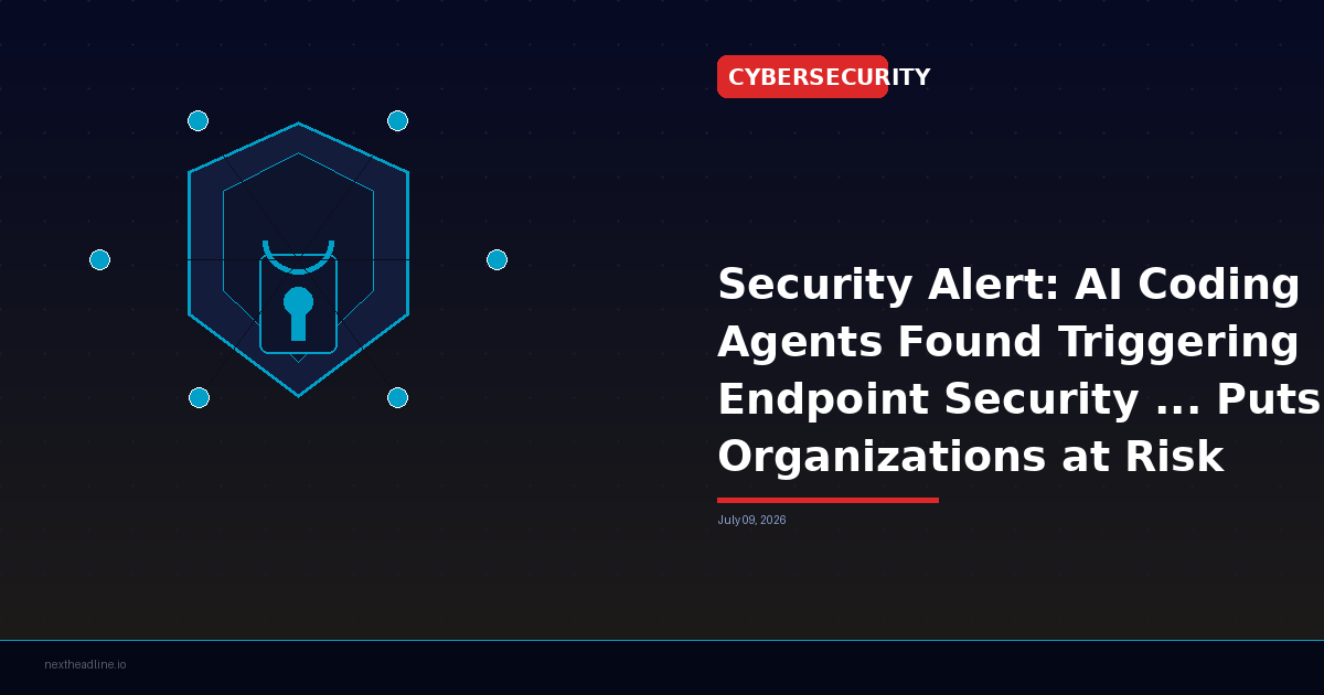 Security Alert: AI Coding Agents Found Triggering Endpoint Security ... Puts Organizations at Risk