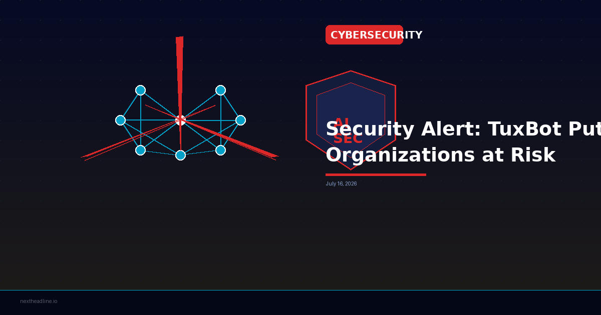 Security Alert: TuxBot Puts Organizations at Risk