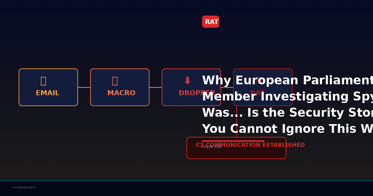 Why European Parliament Member Investigating Spyware Was... Is the Security Story You Cannot Ignore This Week