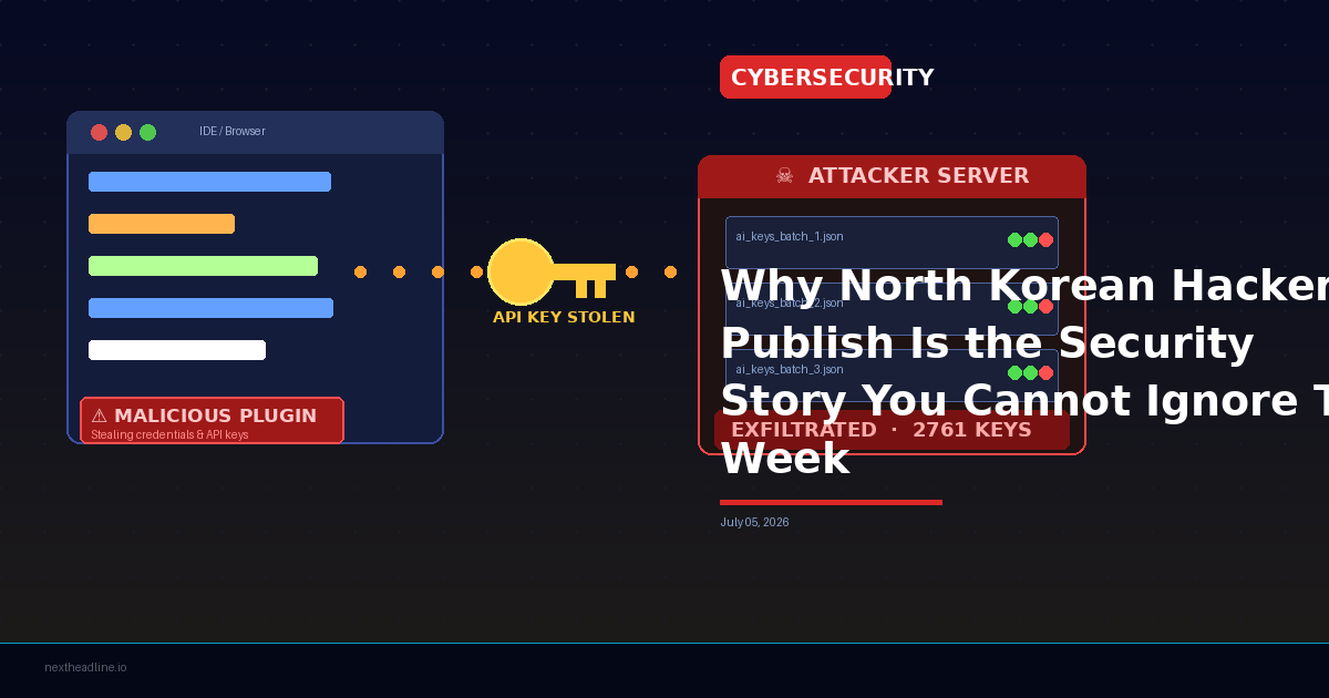 Why North Korean Hackers Publish Is the Security Story You Cannot Ignore This Week